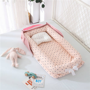 The Ultimate Solution for Your Newborn's Comfort: Cotton Portable Baby Crib