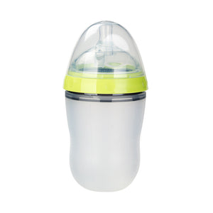 Discover the Comfort of Feeding with Our Silicone Baby Feeding Bottle