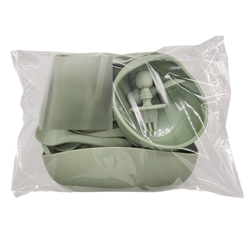 Baby Silicone Feeding & Learning Tableware