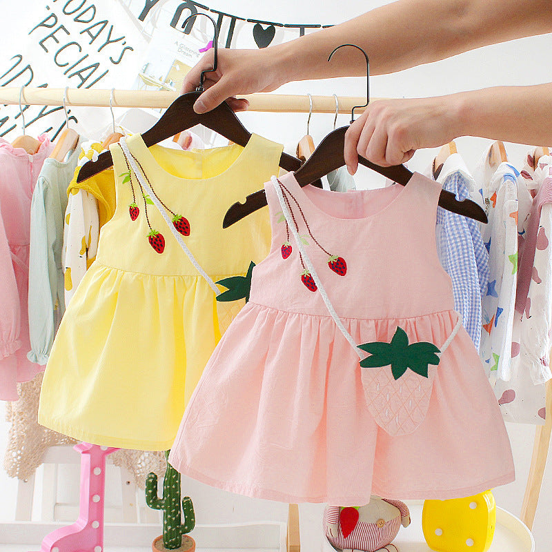 Baby Girl Summer Suspender Dress (1–3 Years)