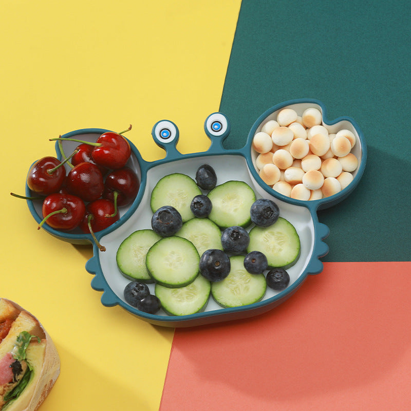 Non-Slip Silicone Baby Feeding Plate
