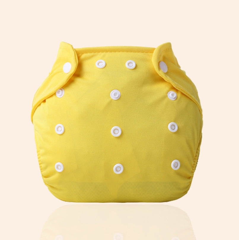 Adjustable size cotton diapers