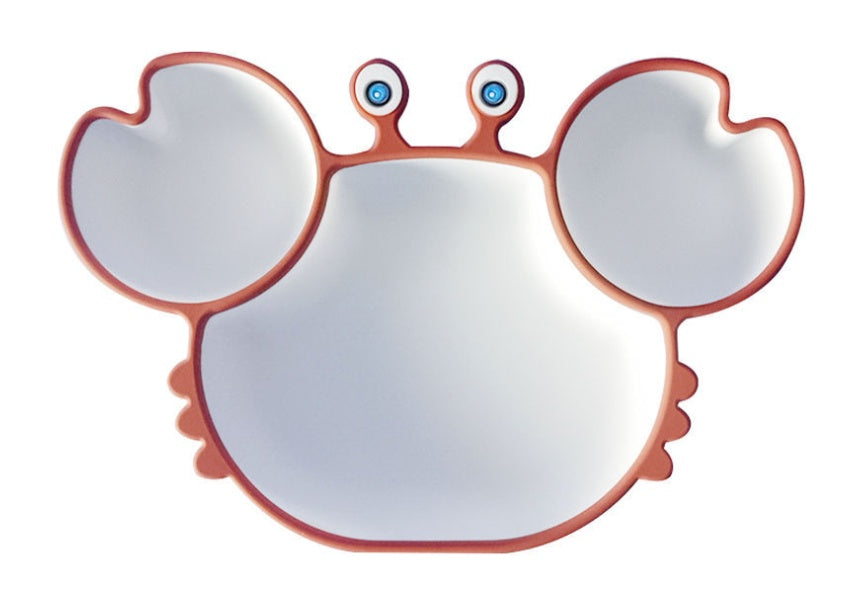 Non-Slip Silicone Baby Feeding Plate