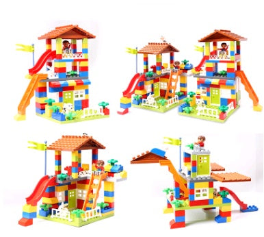 Children's City Puzzle Building Blocks Toy