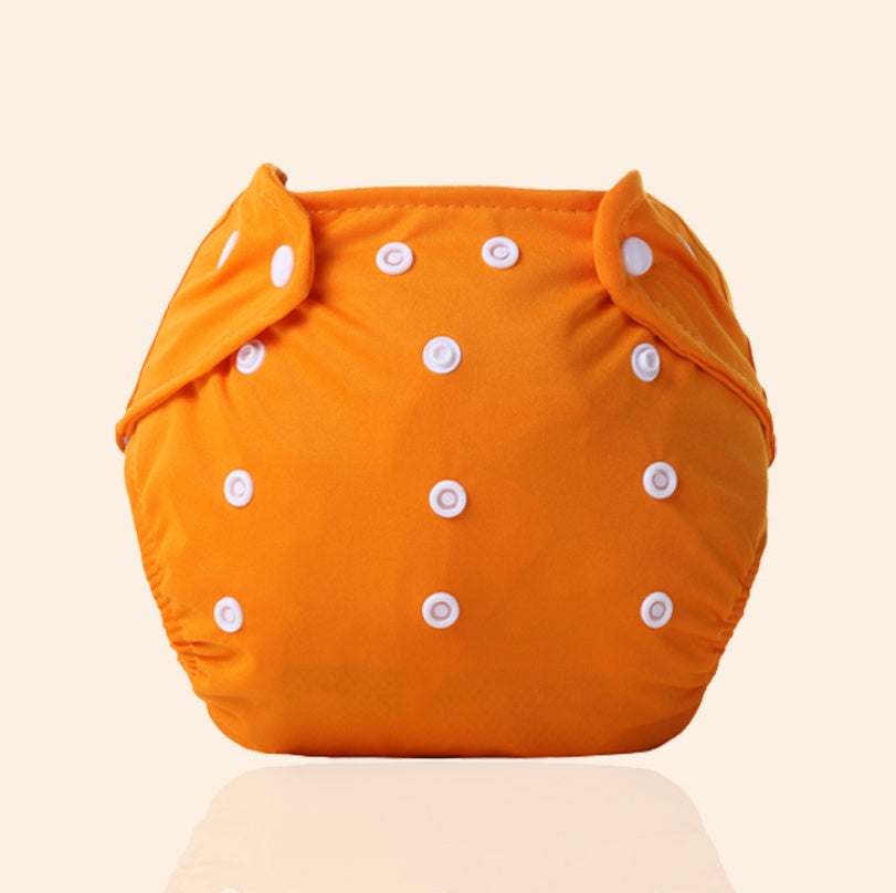 Adjustable size cotton diapers
