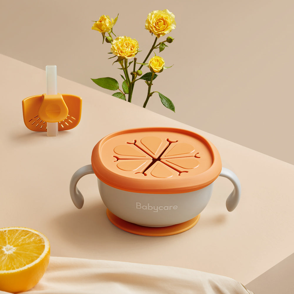 3-in-1 Baby Feeding Snack Bowl