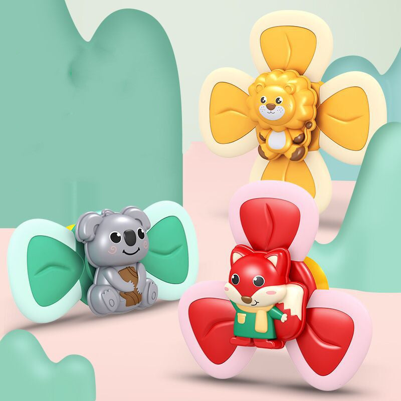 Spinning Top Suction Cup Baby Bath Toy