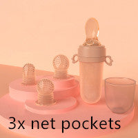 Baby Rice Cereal Feeding Spoon & Bottle