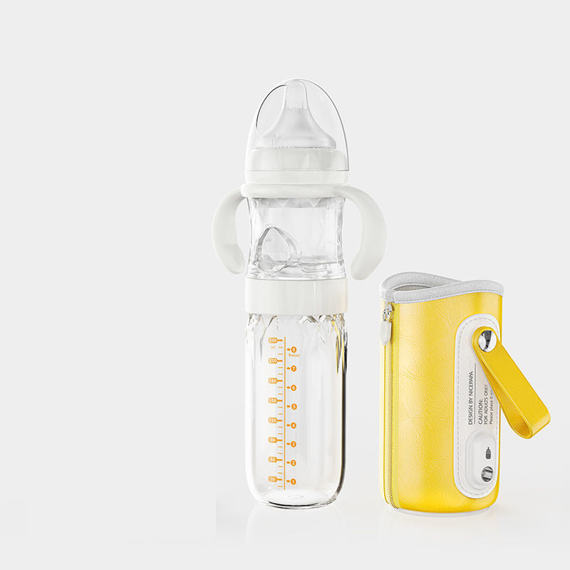 USB Heated Constant Temperature Baby Bottle