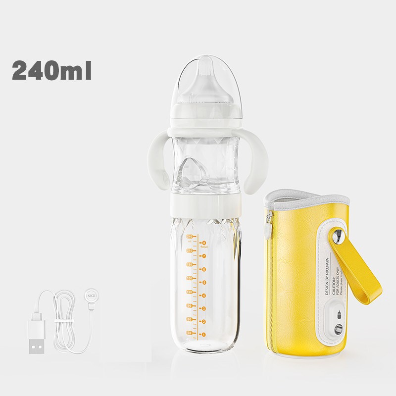 USB Heated Constant Temperature Baby Bottle