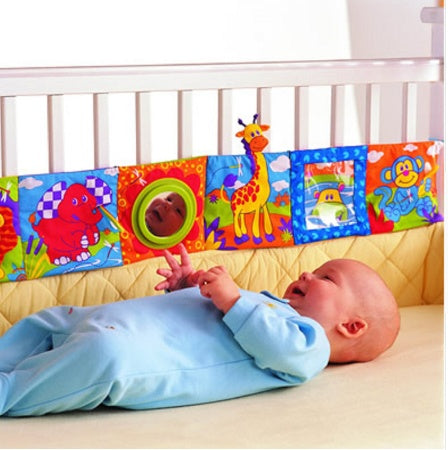 Colorful Baby Cloth Book & Bed Bumper