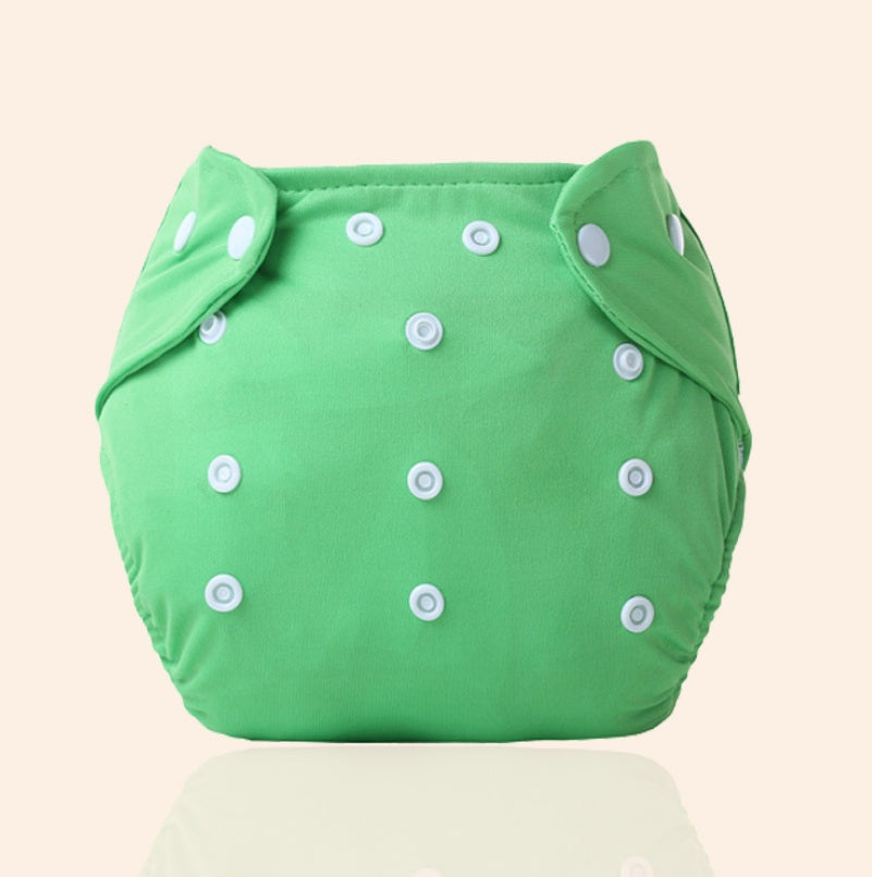 Adjustable size cotton diapers