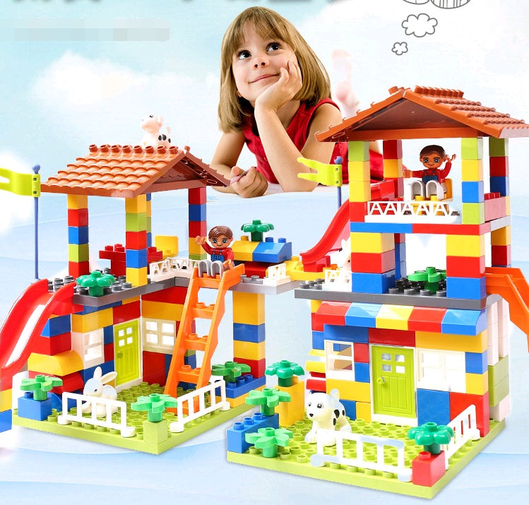 Children's City Puzzle Building Blocks Toy