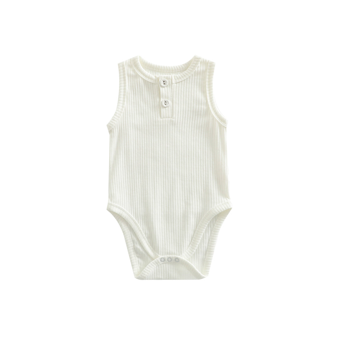 Sunken Stripe Cotton Baby Vest Romper