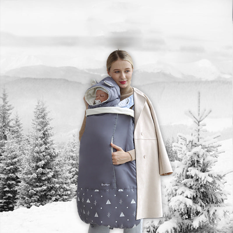 Warm Windproof Baby Stroller Carrier Cover