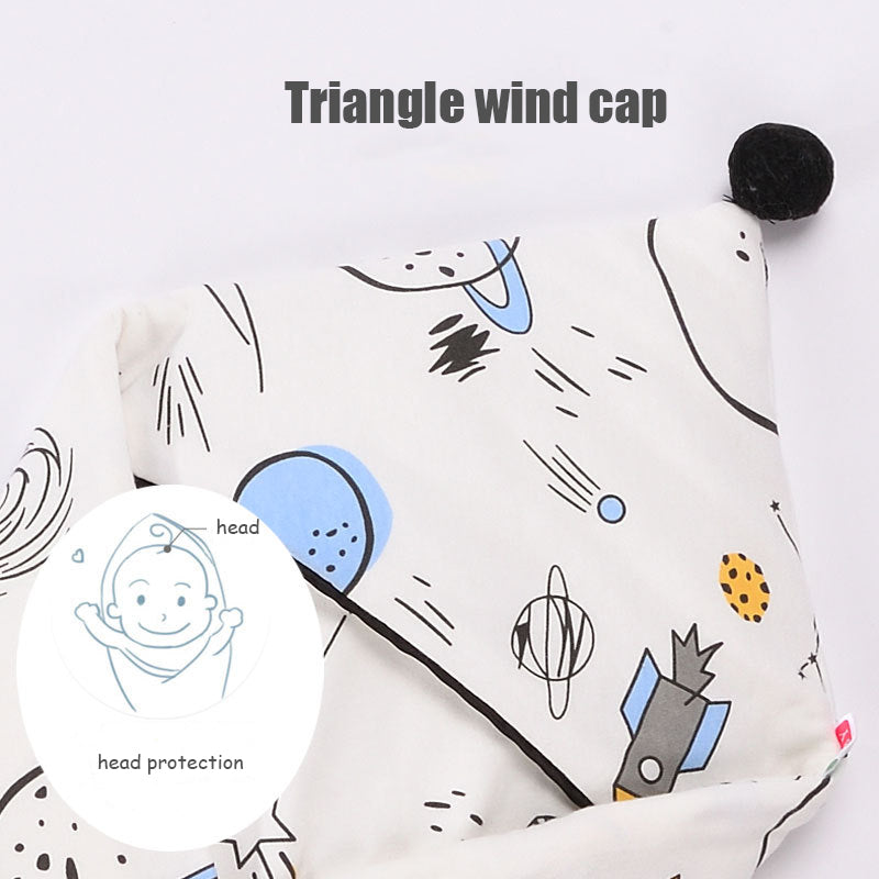 Breathable Cotton Baby Swaddle Quilt