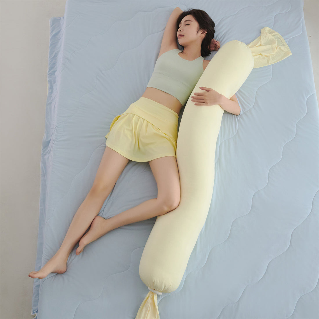 Skin-Friendly Side-Sleeping Maternity Pillow