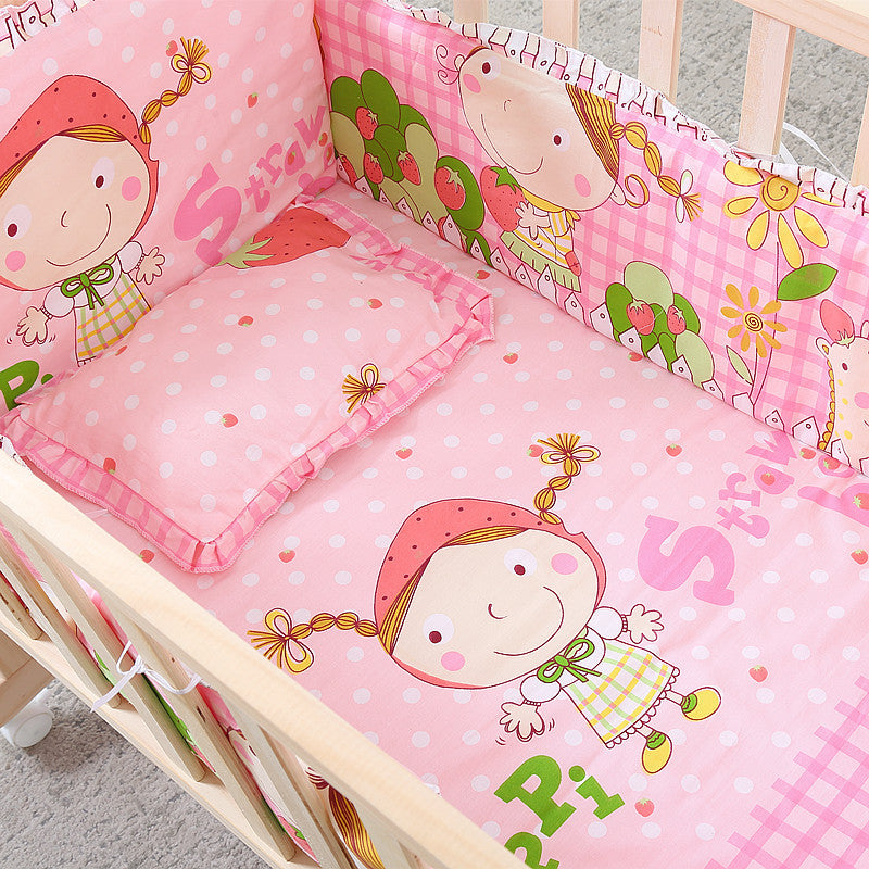 Cotton Baby Crib Mattress 5-Piece Set