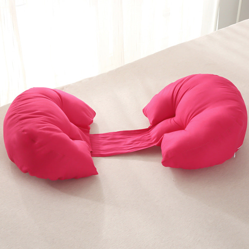 Cotton Maternity Waist & Side Sleeping Pillow