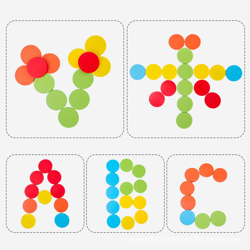 Baby Educational Color Sorting Cups Toy