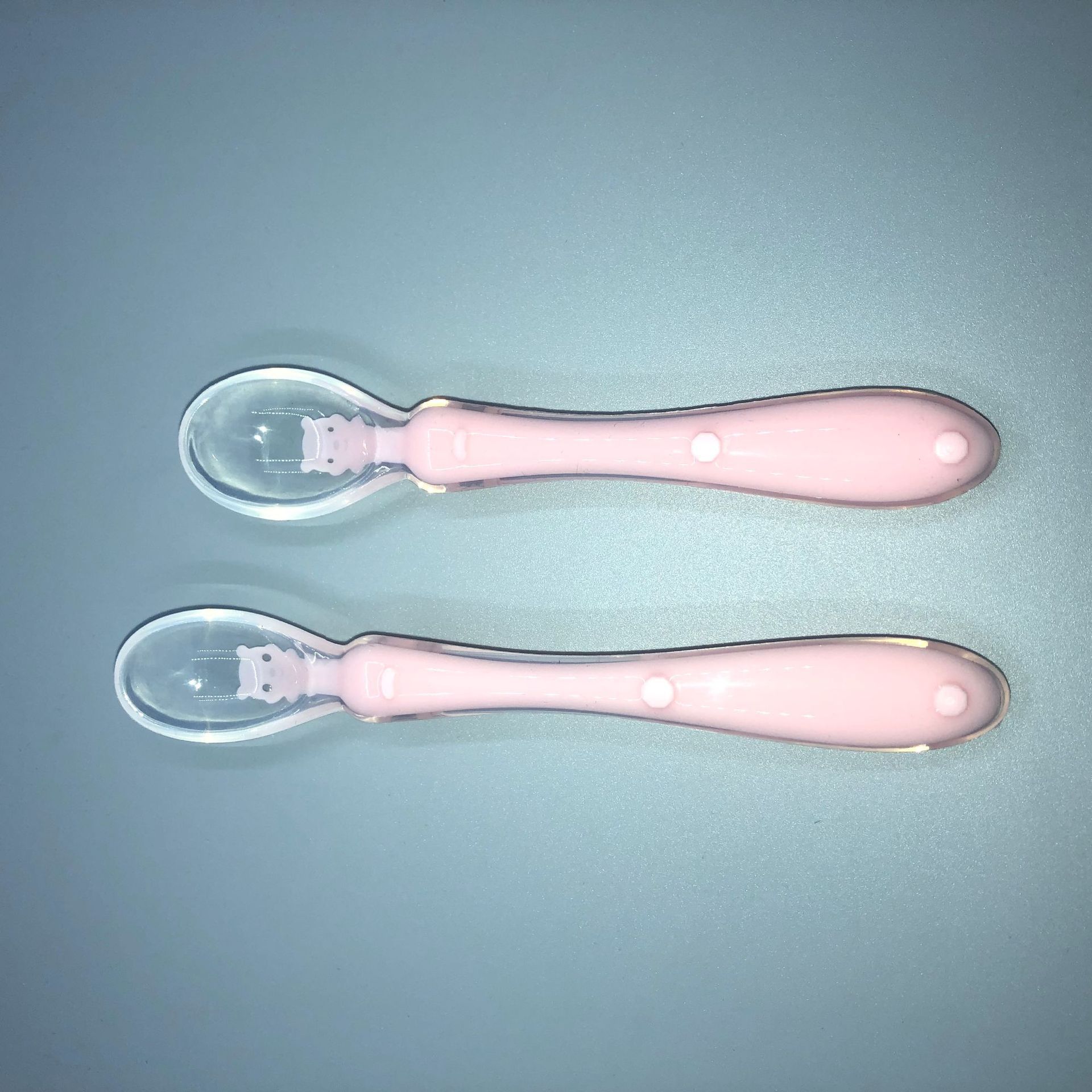 Baby Silicone Feeding Spoon for Water & Soup