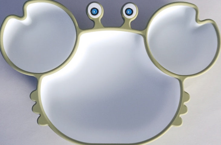 Non-Slip Silicone Baby Feeding Plate