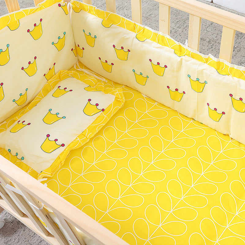 Cotton Baby Crib Mattress 5-Piece Set