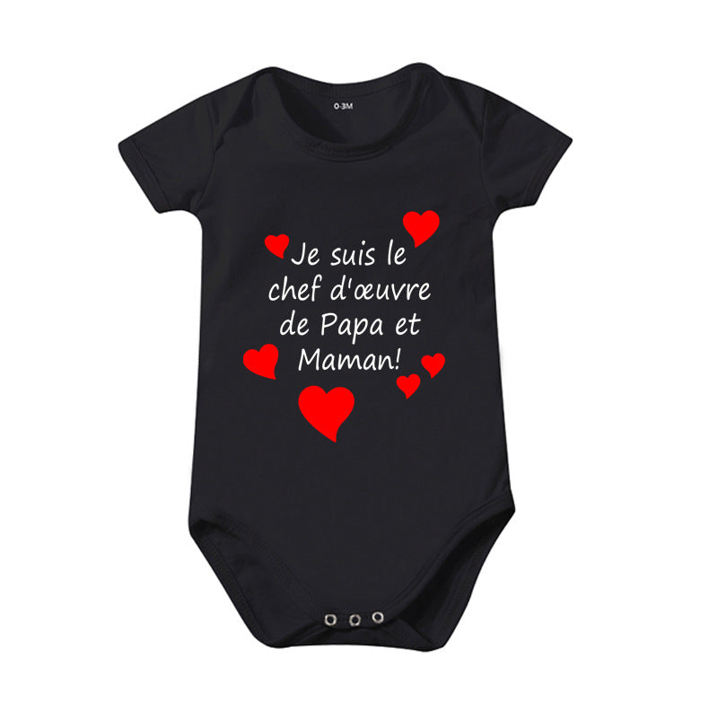 Ins Pure Cotton Jumpsuit Baby