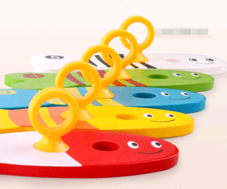 Wooden Educational Fishing Toy for Kids