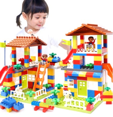 Children's City Puzzle Building Blocks Toy