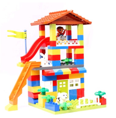 Children's City Puzzle Building Blocks Toy