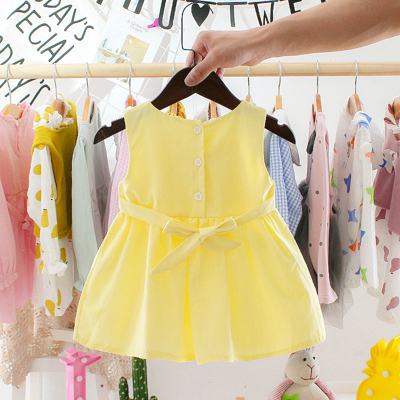 Baby Girl Summer Suspender Dress (1–3 Years)