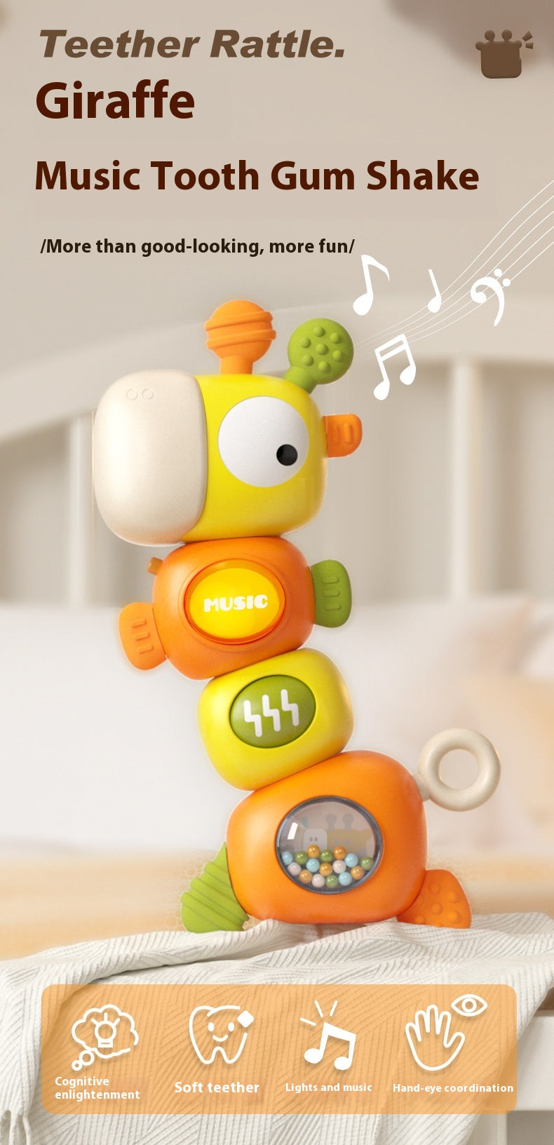 Toddler Comfort Teether Baby Toy