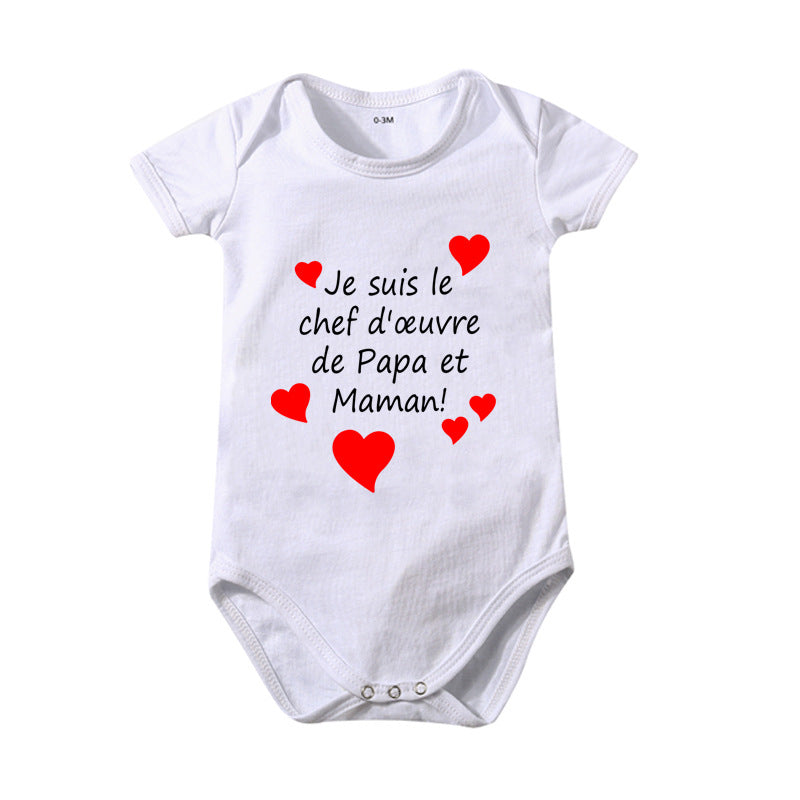 Ins Pure Cotton Jumpsuit Baby