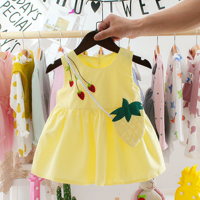 Baby Girl Summer Suspender Dress (1–3 Years)