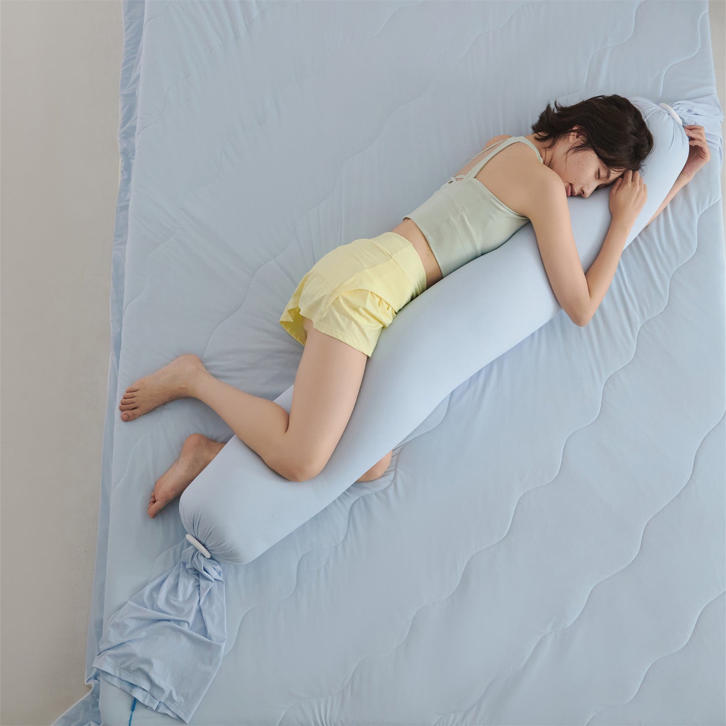 Skin-Friendly Side-Sleeping Maternity Pillow