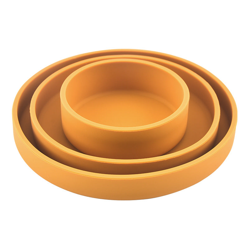 Baby Silicone Training & Feeding Bowl