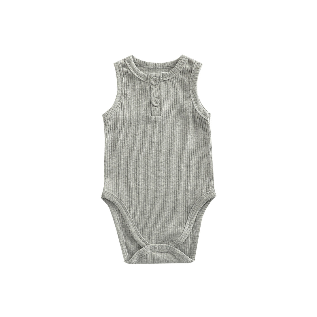 Sunken Stripe Cotton Baby Vest Romper