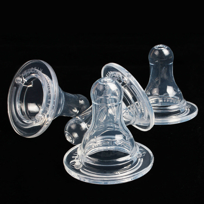 Liquid Silicone Baby Nipple Soft Simulation Feeding