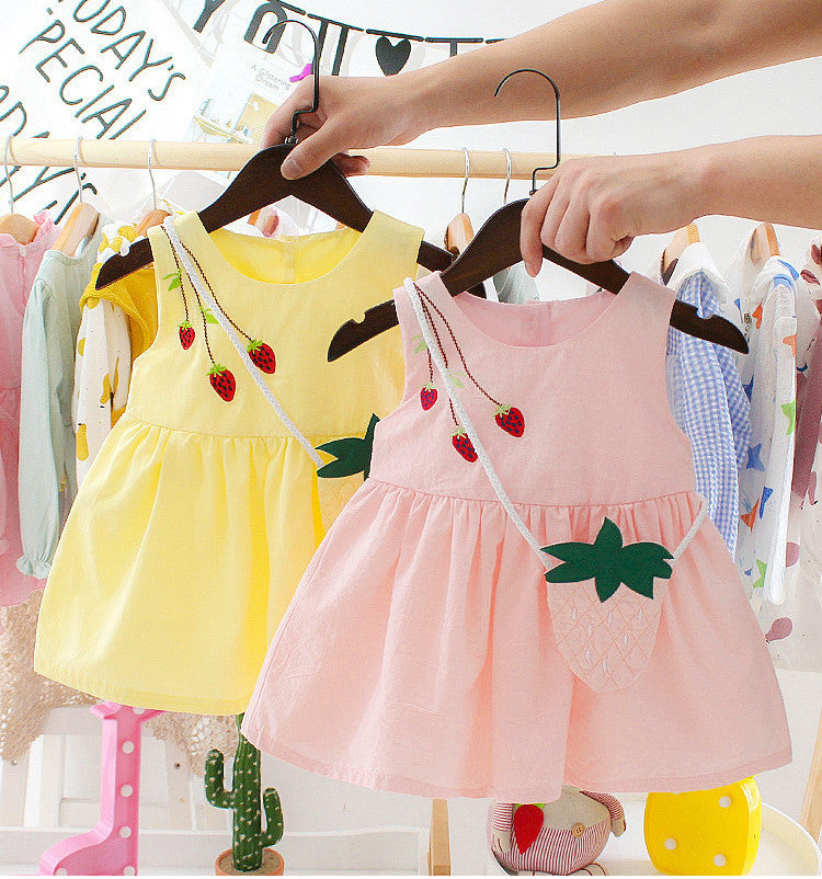 Baby Girl Summer Suspender Dress (1–3 Years)