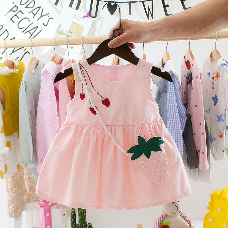Baby Girl Summer Suspender Dress (1–3 Years)