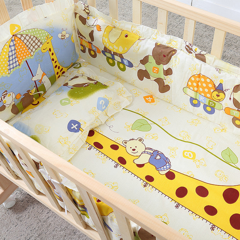 Cotton Baby Crib Mattress 5-Piece Set