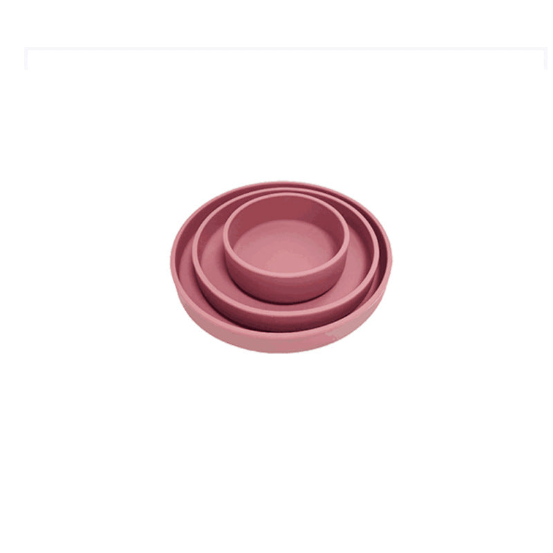 Baby Silicone Training & Feeding Bowl