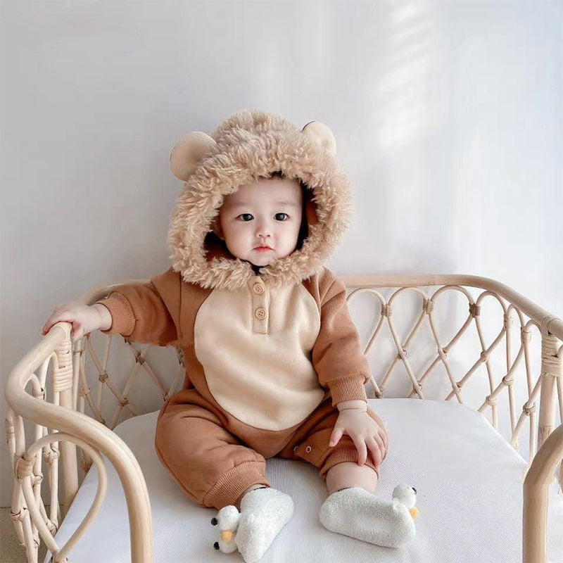 Baby Boy Autumn Jumpsuit (0–3 Months)