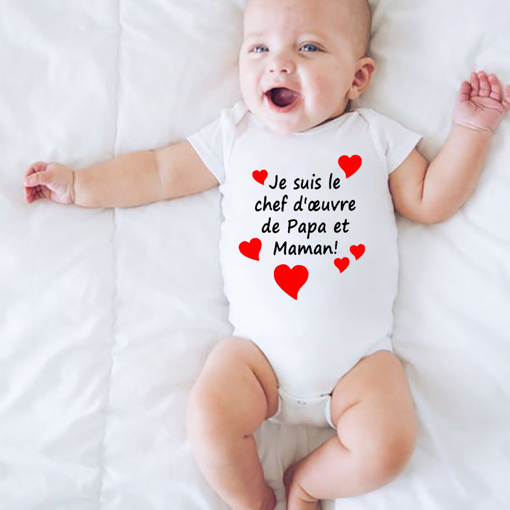 Ins Pure Cotton Jumpsuit Baby