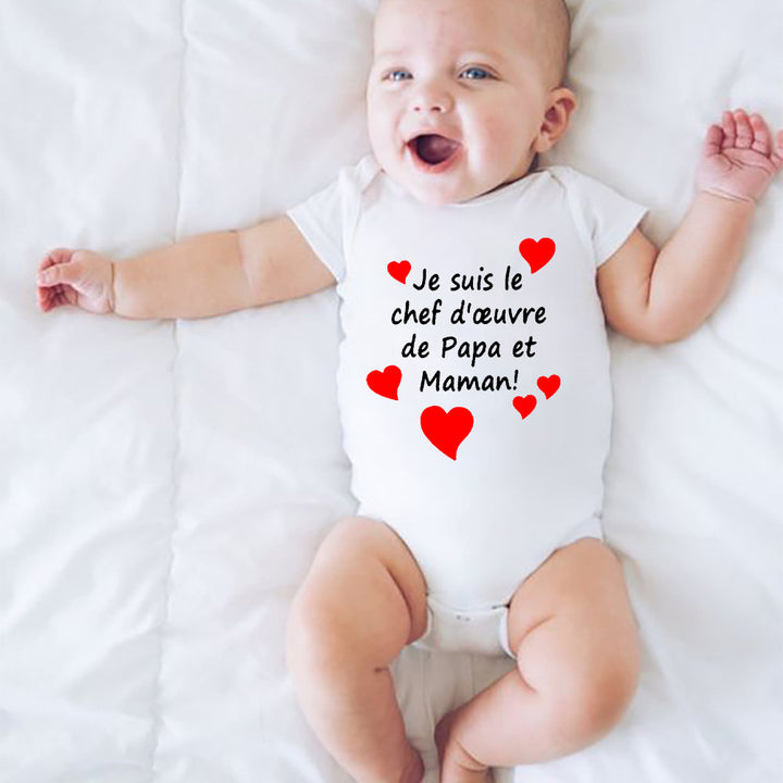 Ins Pure Cotton Jumpsuit Baby