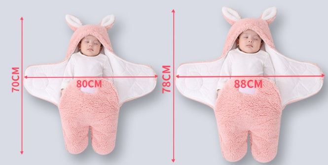 Thickened Newborn Baby Swaddle Sleeping Bag