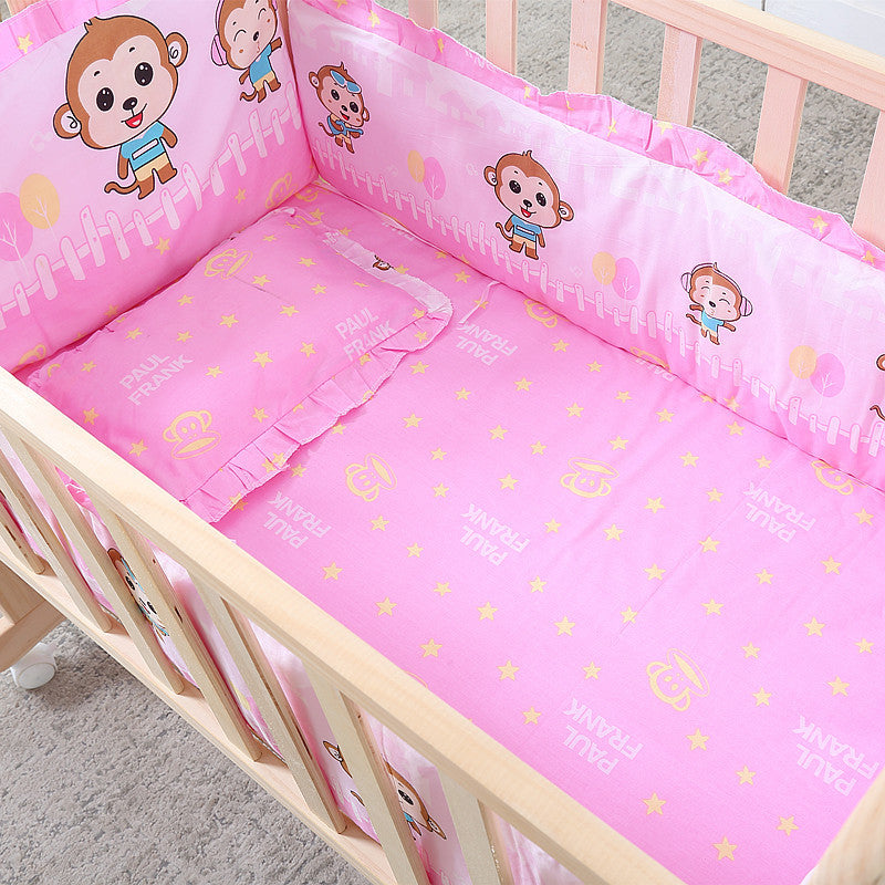 Cotton Baby Crib Mattress 5-Piece Set