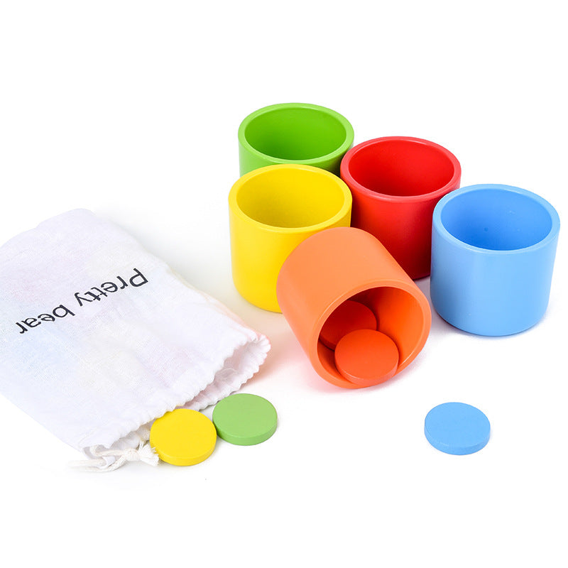 Baby Educational Color Sorting Cups Toy