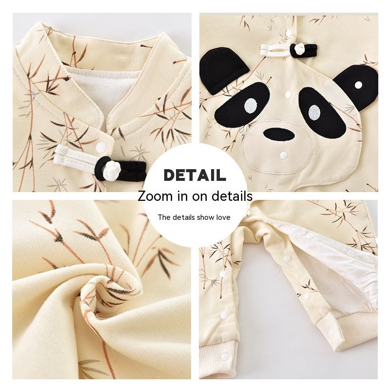 Newborn Double-Layer Thickened Baby Romper